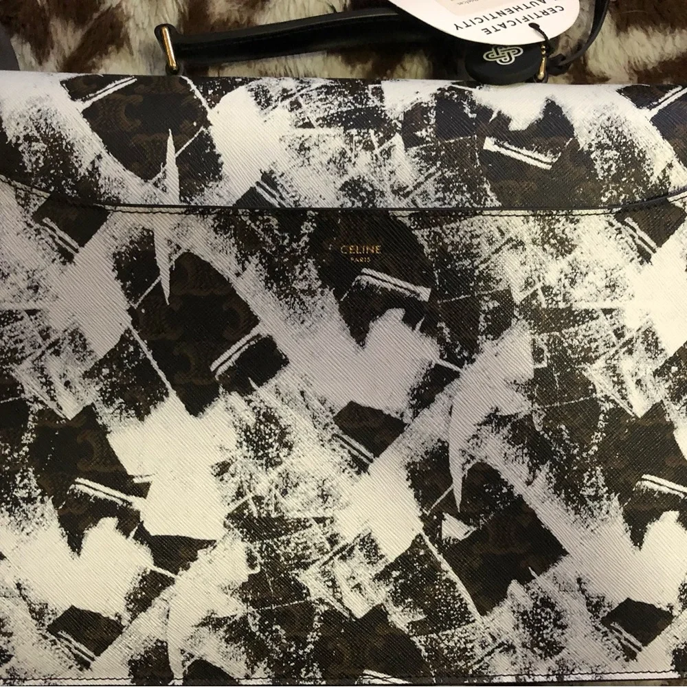 Great condition Celine 2019 Small Cartable Briefcase Bag David Hominal
